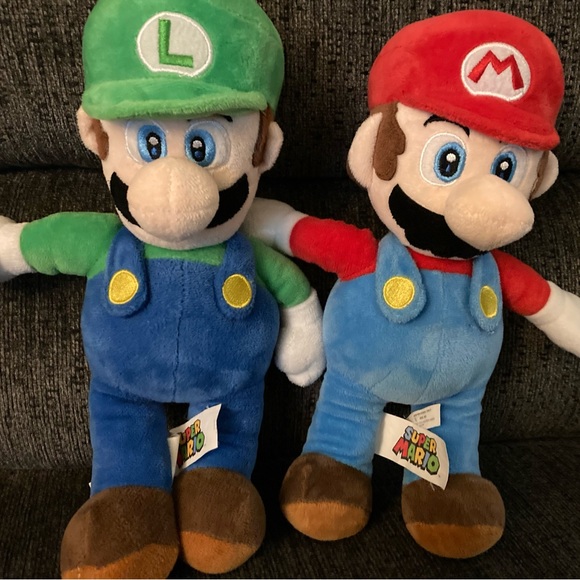 Nintendo Toys Mario And Luigi Plush Poshmark